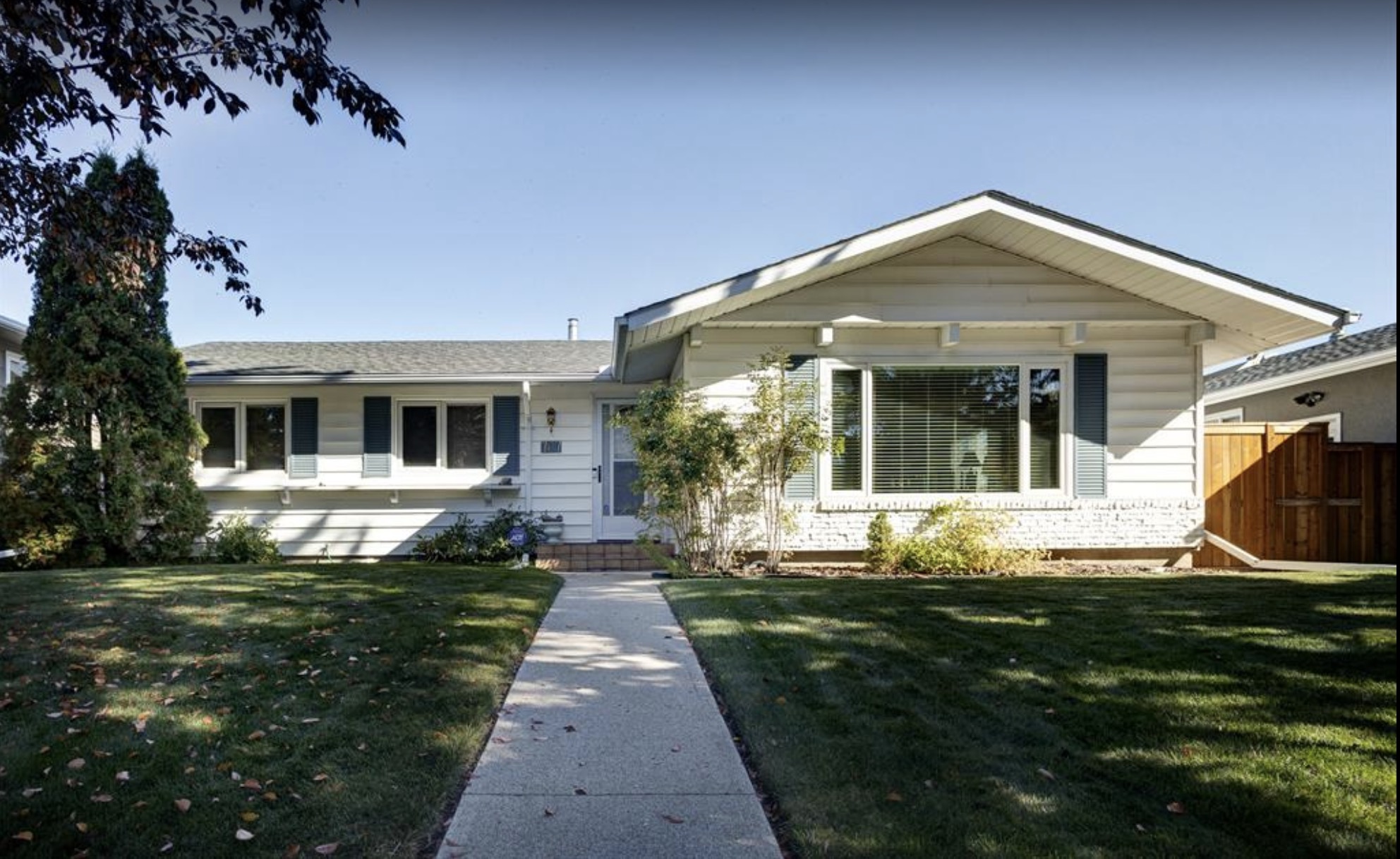 Before exterior renovation